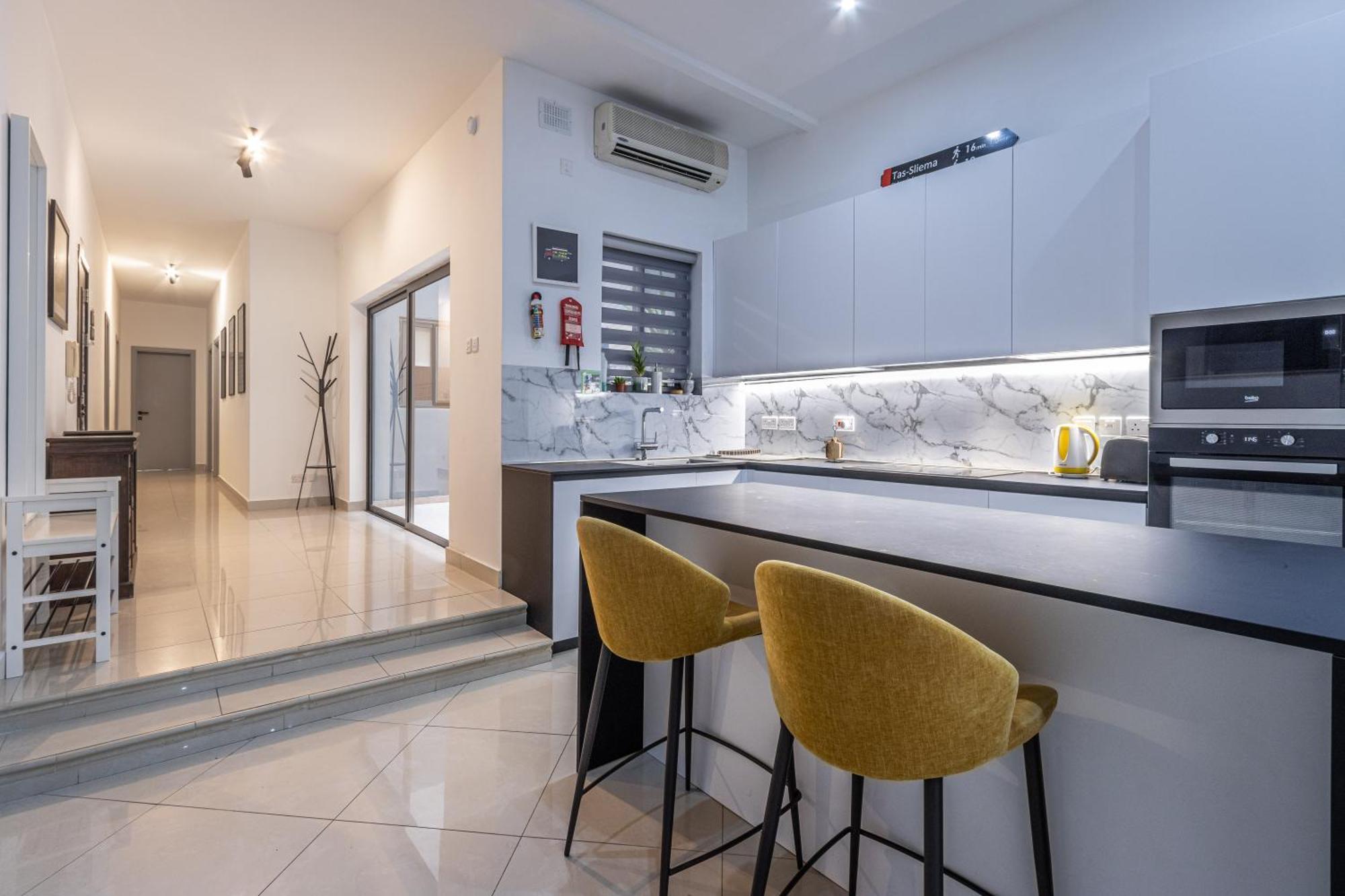 Spacious And Stylish Апартаменты Сент Джулианс